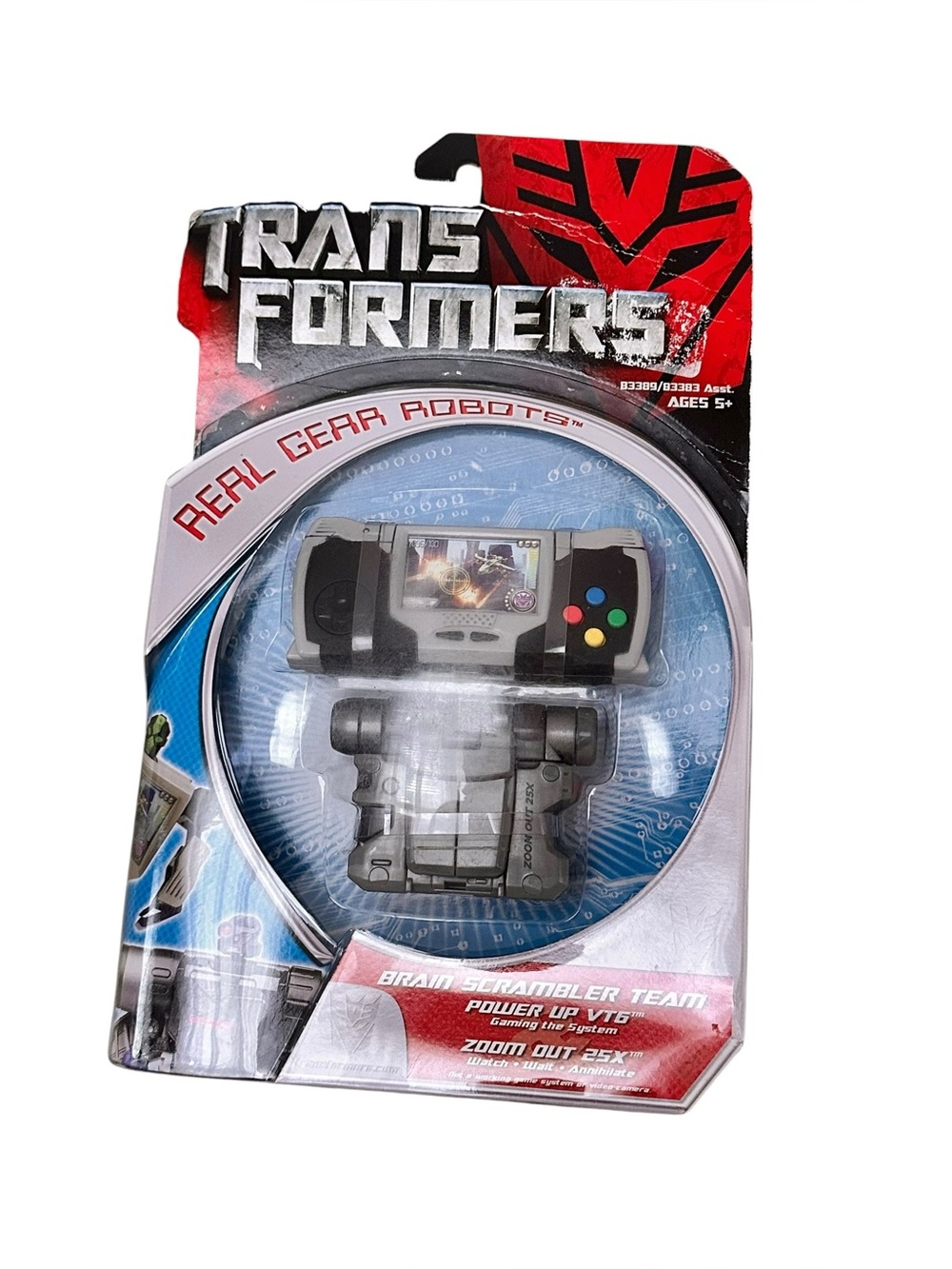Transformers Brain Scrambler Team Power Up VT6 Zoom Out 25X Action Toy